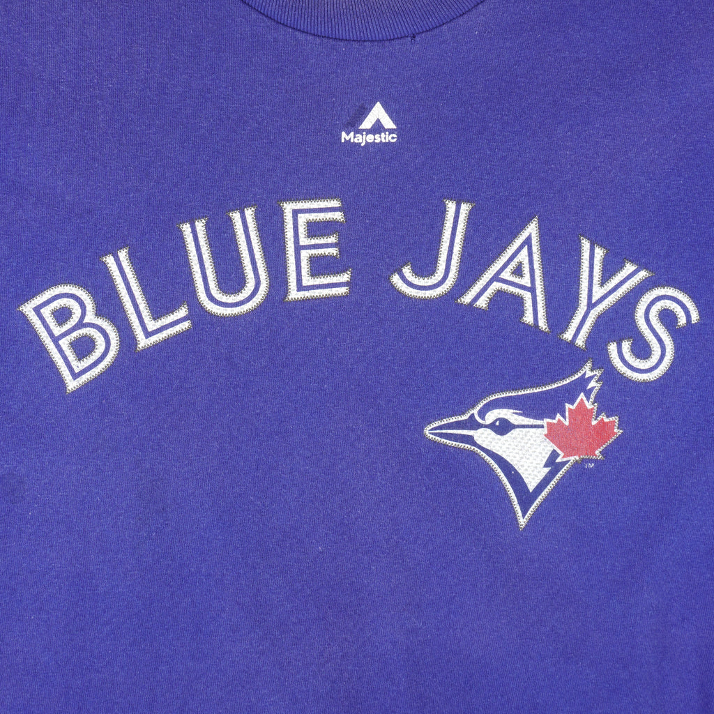 MLB (Majestic) - Toronto Blue Jays Marcus Stroman 6 T-Shirt 2000s Large Vintage Retro Baseball
