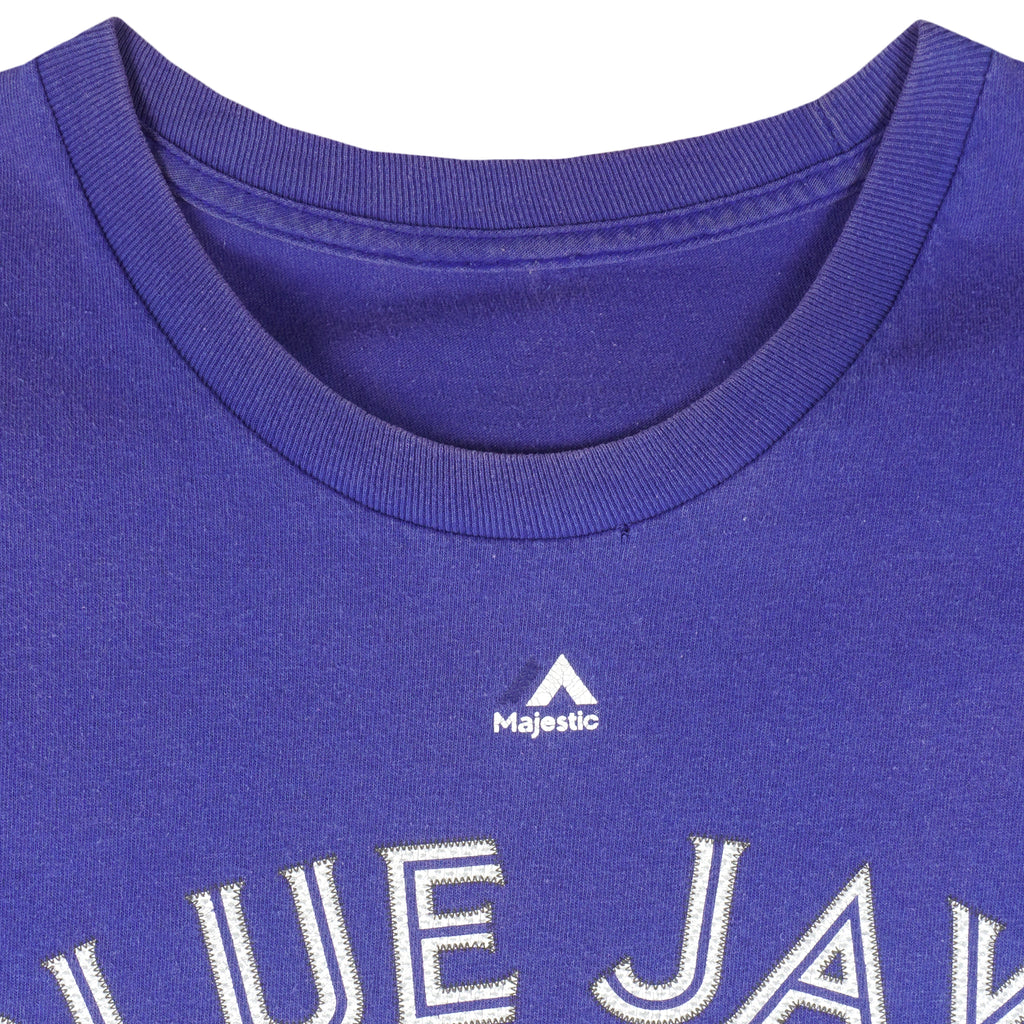 MLB (Majestic) - Toronto Blue Jays Marcus Stroman 6 T-Shirt 2000s Large Vintage Retro Baseball