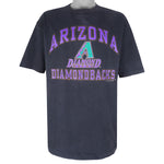 MLB (Logo 7) - Arizona Diamondbacks Single Stitch T-Shirt 1995 XX-Large Vintage Retro Baseball