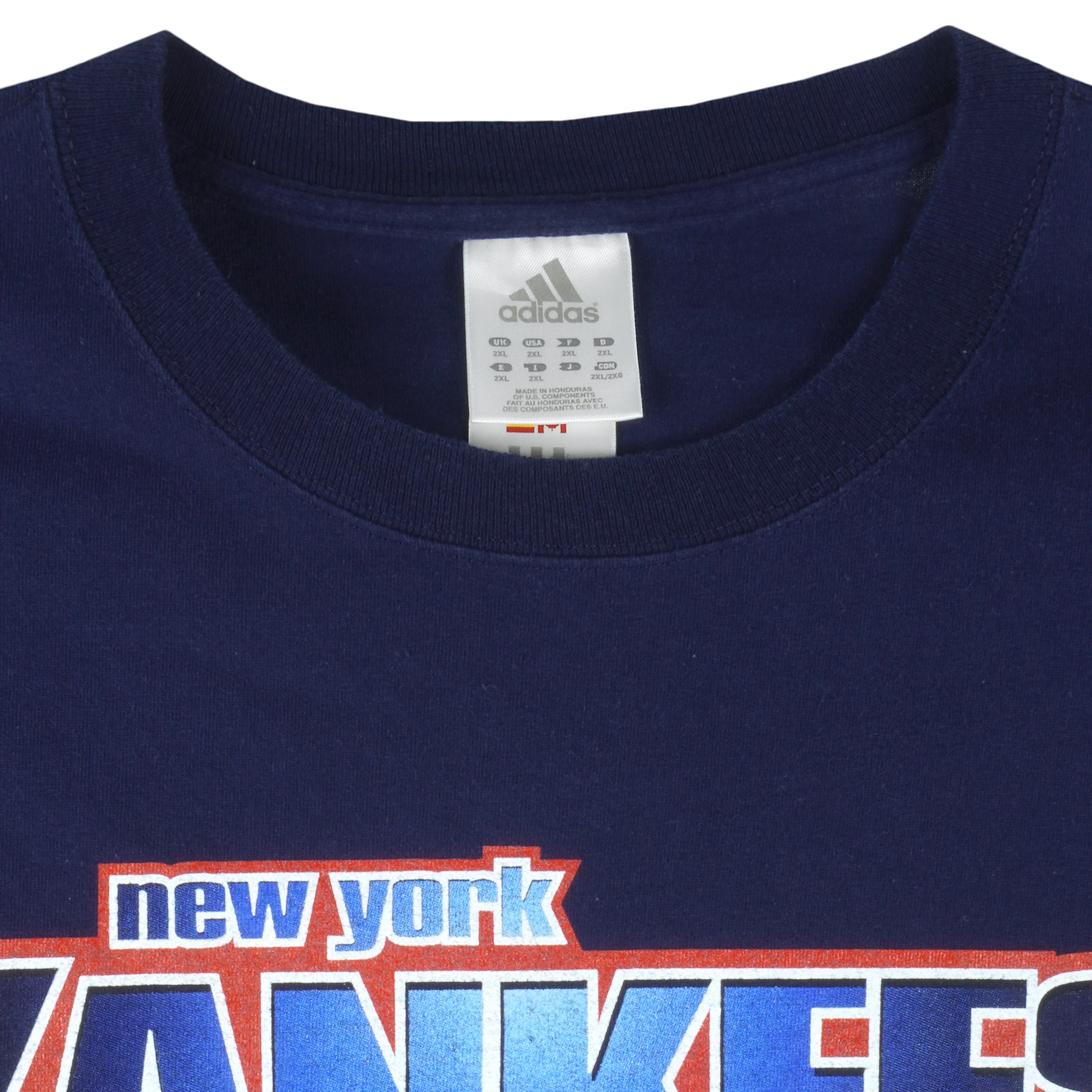 Adidas - New York Yankees T-Shirt 2000s XX-Large Vintage Retro Baseball