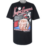 MLB - The Negro Leagues Baseball Legends Logos T-Shirt 1990s X-Large