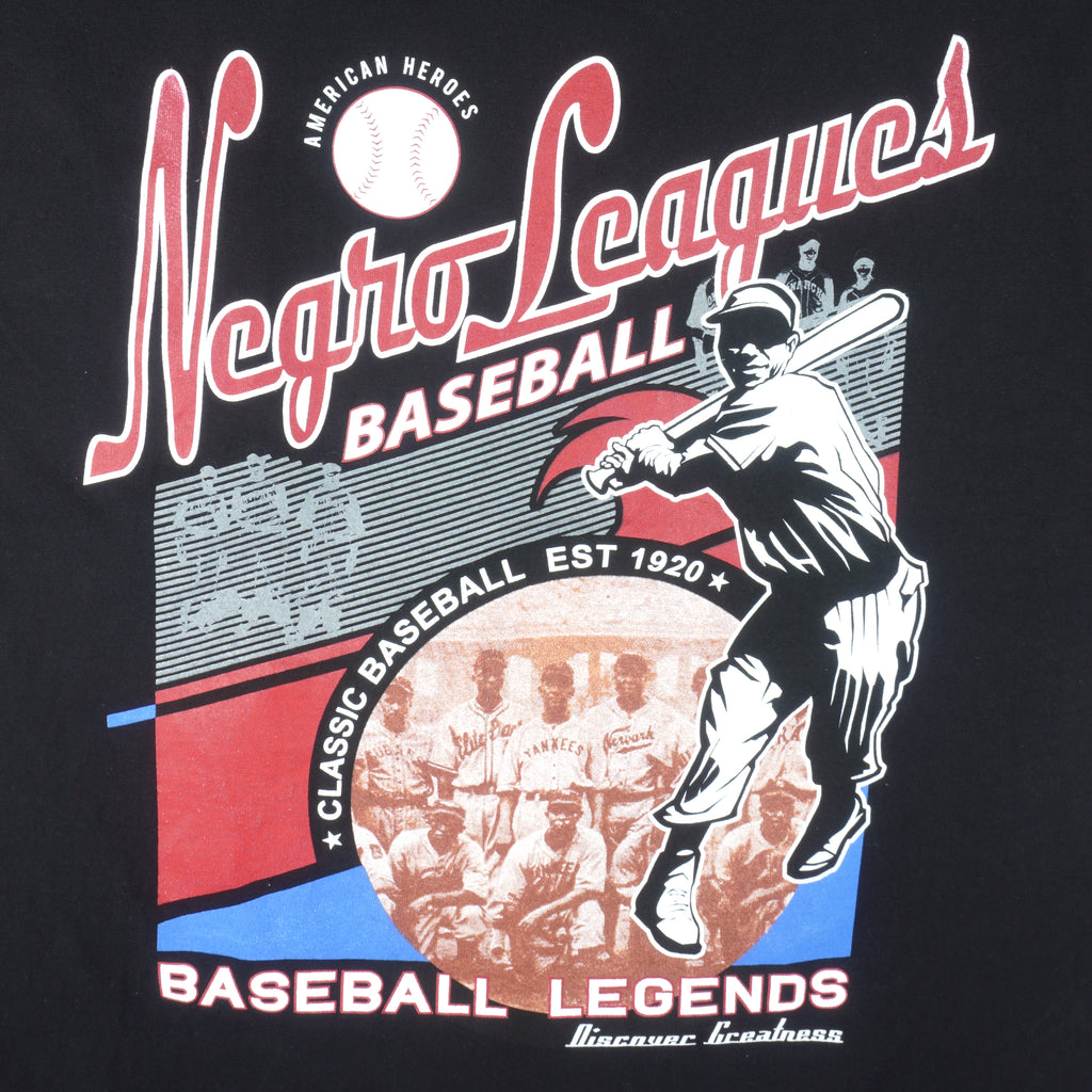 MLB - The Negro Leagues Baseball Legends T-Shirt 1990s X-Large Vintage Retro Baseball