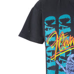 NHL (Softwear) - Calgary Flames Single Stitch T-Shirt 1990 Medium Vintage Retro Hockey