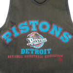 NBA (Nutmeg) - Detroit Pistons Bad Boys Spell-Out Tank Top 1990s Large Vintage Retro Basketball