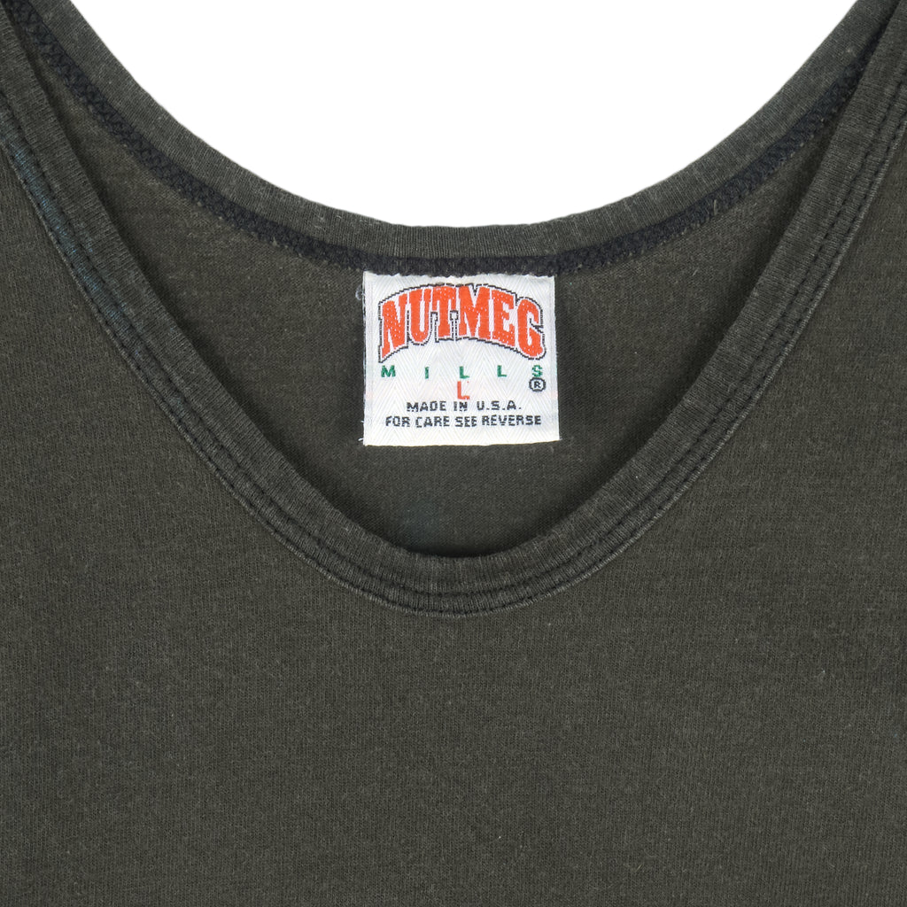 NBA (Nutmeg) - Detroit Pistons Bad Boys Spell-Out Tank Top 1990s Large Vintage Retro Basketball