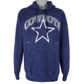 NFL (Lee) - Dallas Cowboys Hooded Sweatshirt 1995 Medium Vintage Retro Football