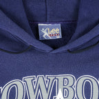 NFL (Lee) - Dallas Cowboys Hooded Sweatshirt 1995 Medium Vintage Retro Football