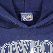 NFL (Lee) - Dallas Cowboys Hooded Sweatshirt 1995 Medium Vintage Retro Football