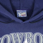 NFL (Lee) - Dallas Cowboys Hooded Sweatshirt 1995 Medium Vintage Retro Football