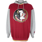 Starter - Florida State Seminoles Hooded Sweatshirt 1990s X-Large Vintage Retro Football College
