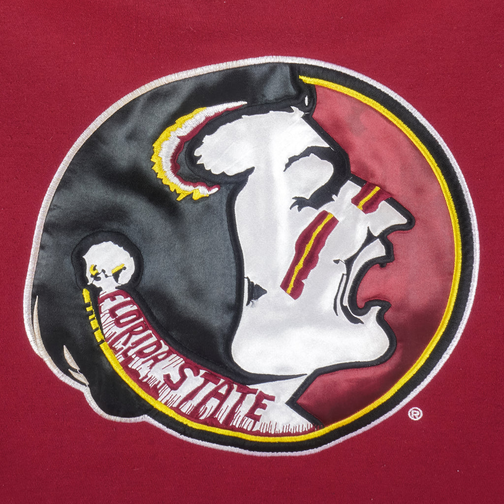 Starter - Florida State Seminoles Hooded Sweatshirt 1990s X-Large Vintage Retro Football College