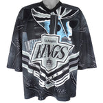 NHL (Maska) - Los Angeles Kings All Over Print Fan Jersey 1990s Large