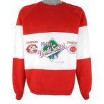 MLB (Velva Sheen) - Cincinnati Reds World Series Champions Sweatshirt 1990 Large