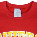 NFL (Logo 7) - Kansas City Chiefs Division Champions Crew Neck Sweatshirt 1993 X-Large Vintage Retro Football