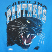 NFL (Hummer) - Carolina Panthers Animal Crew Neck Sweatshirt 1993 Medium Vintage Retro Football