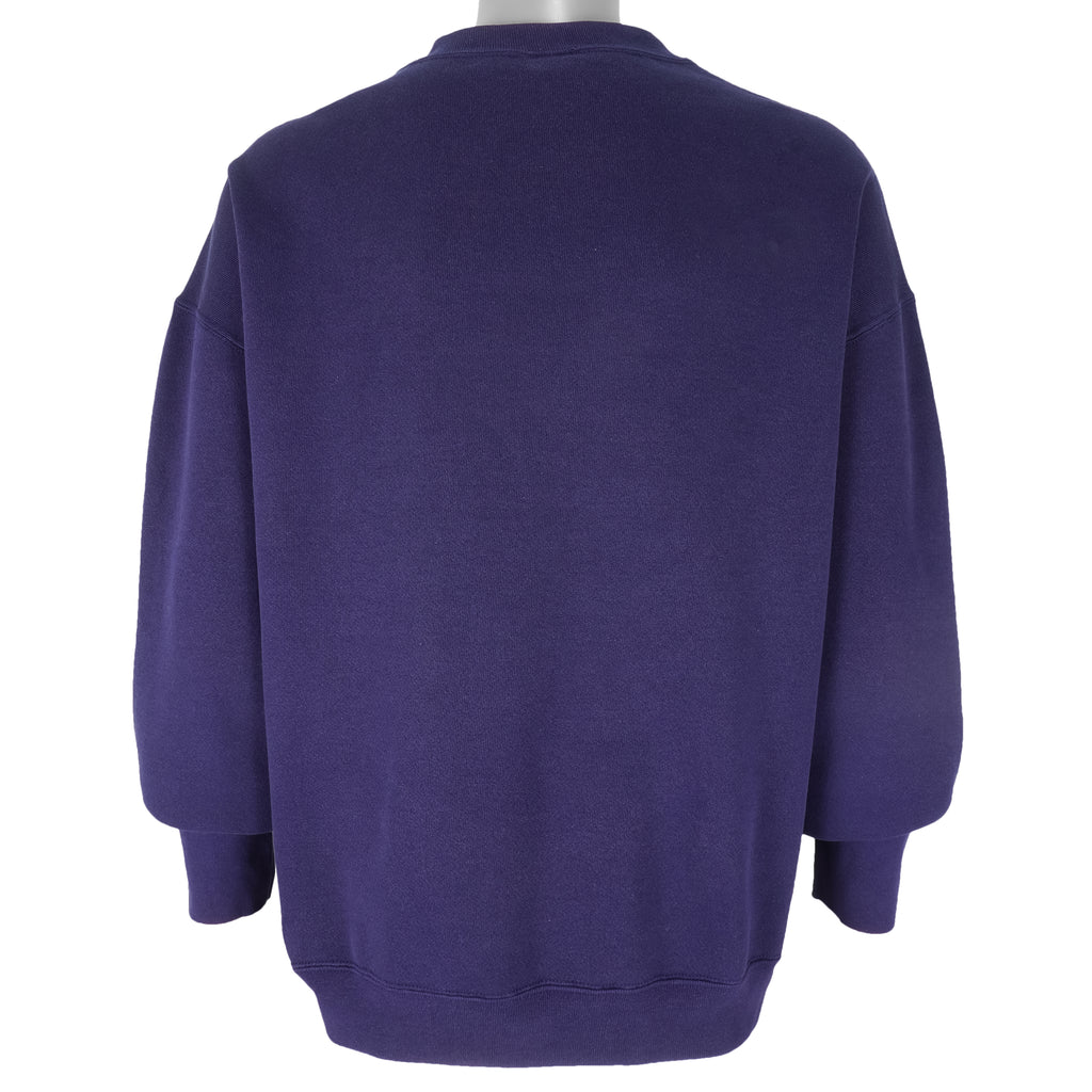 MLB - Seattle Mariners Embroidered Crew Neck Sweatshirt 1990s XX-Large Vintage Retro Baseball