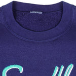 MLB - Seattle Mariners Embroidered Crew Neck Sweatshirt 1990s XX-Large Vintage Retro Baseball
