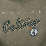 NBA (Lee) - Boston Celtics Embroidered Crew Neck Sweatshirt 1990s X-Large Vintage Retro Basketball