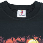 Vintage - Six Flags Frightfest Crew Neck Sweatshirt Medium Vintage Retro