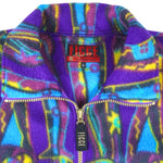 Vintage (Goldwin) - Ficce Fleece Crazy Pattern Jacket 1990s Large Vintage Retro