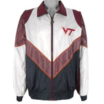 NCAA (Pro Player) - Virginia Tech Windbreaker 1990s Large Vintage Retro Football college