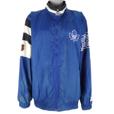 Starter - Toronto Maple Leafs Windbreaker 1990s X-Large