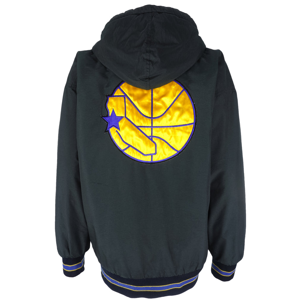 Starter - Golden State Warriors Puffer Jacket 1990s X-Large Vintage Retro Basketball