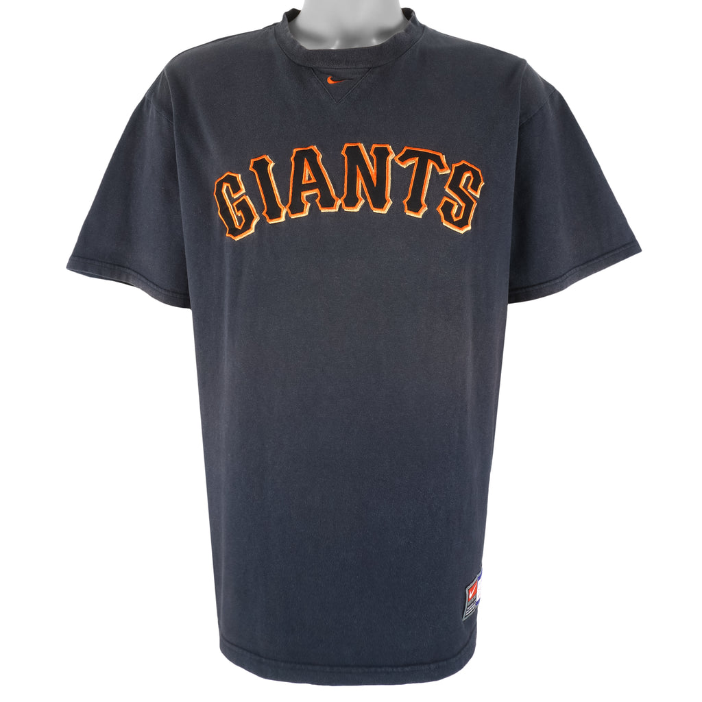 Nike - San Francisco Giants Embroidered T-Shirt 2000s Large Vintage Retro baseball