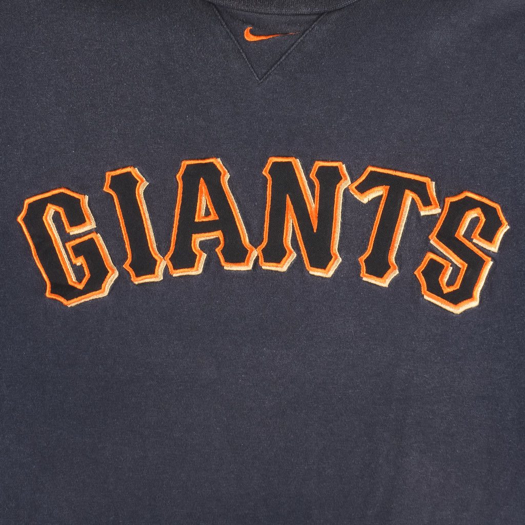 Nike - San Francisco Giants Embroidered T-Shirt 2000s Large Vintage Retro baseball