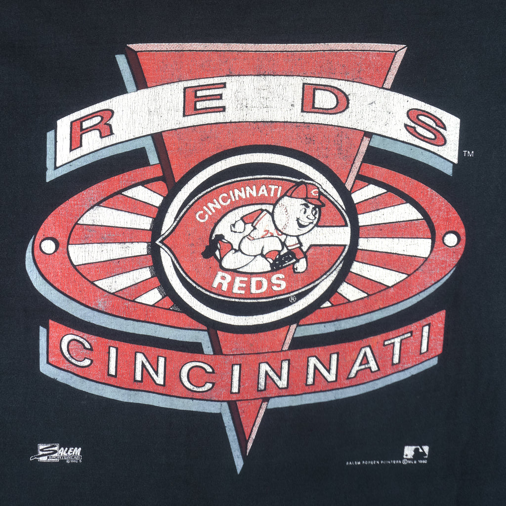 MLB (Salem) - Cincinnati Reds T-Shirt 1992 X-Large Vintage Retro Baseball