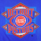 NBA (Home Team) - Detroit Pistons Champions Single Stitch T-Shirt 1990s X-Large Vintage Retro Basketball