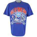 NFL (Stedman) - Broncos VS Lions AFC-NFC Hall Of Fame Game T-Shirt 1991 X-Large