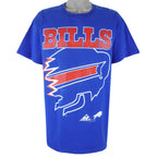 NFL (Apex One) - Buffalo Bills Big Spell-Out T-Shirt 1994 X-Large Vintage Retro Football