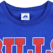 NFL (Apex One) - Buffalo Bills Big Spell-Out T-Shirt 1994 X-Large Vintage Retro Football