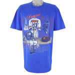 NFL (Nutmeg) - Denver Broncos Locker Room Single Stitch T-Shirt 1990s X-Large