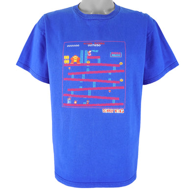 Vintage (Delta) - Donkey Kong Nintendo Game T-Shirt 2000s Large