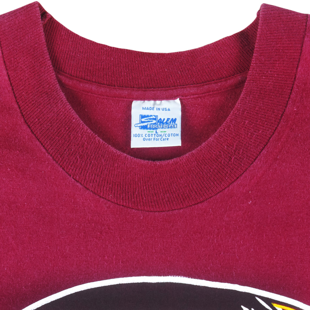 NCAA (Salem) - Florida State Seminoles Big Spell-Out T-Shirt 1990s Large Vintage Retro Football College