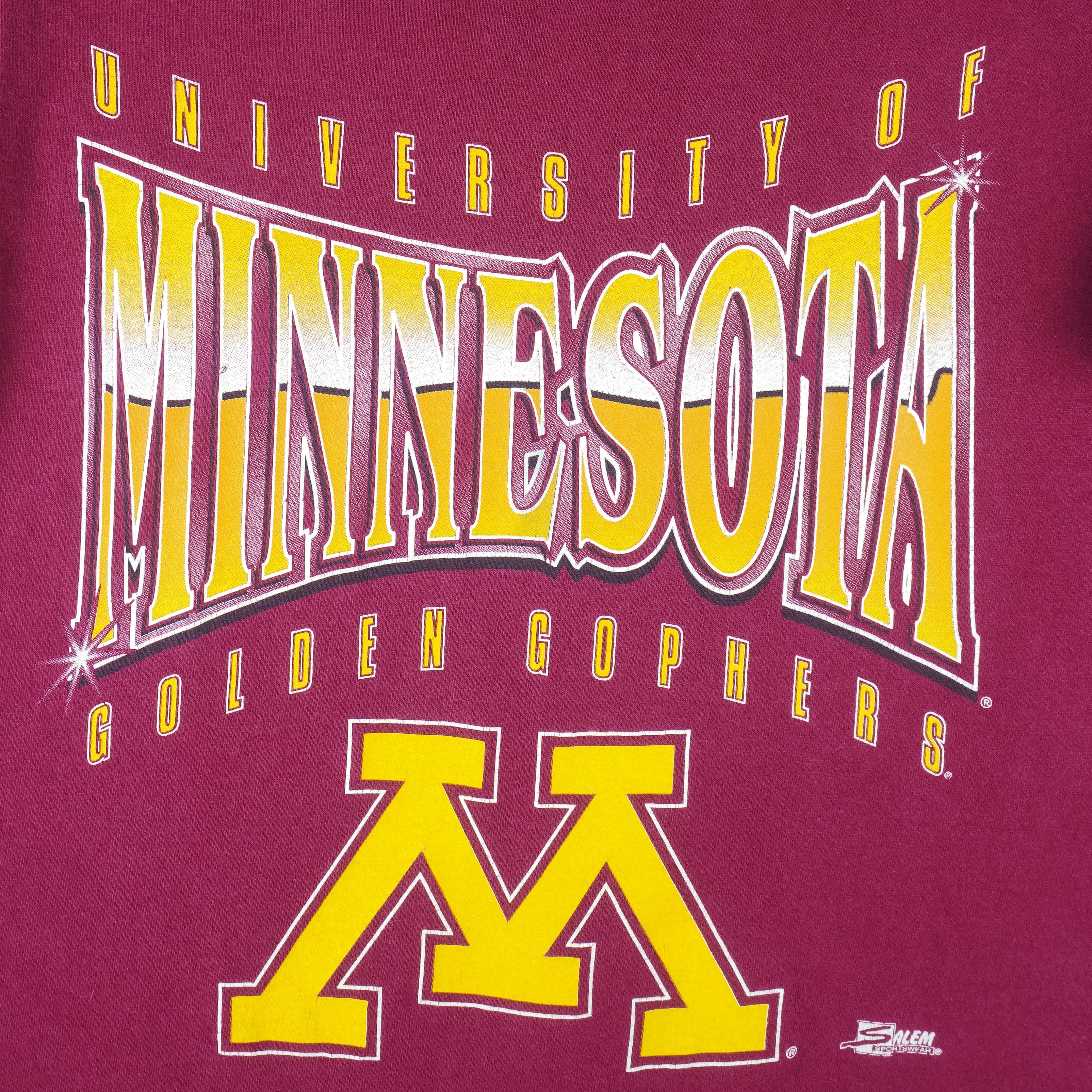 NCAA (Salem) - Minnesota Golden Gophers T-Shirt 1990s Medium Vintage Retro Football College