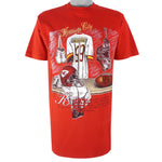 NFL (Nutmeg) - Kansas City Chiefs Locker Room T-Shirt 1990s X-Large