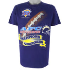 NFL (True Fan) - San Diego Chargers Single Stitch T-Shirt 1994 Large Vintage Retro Football