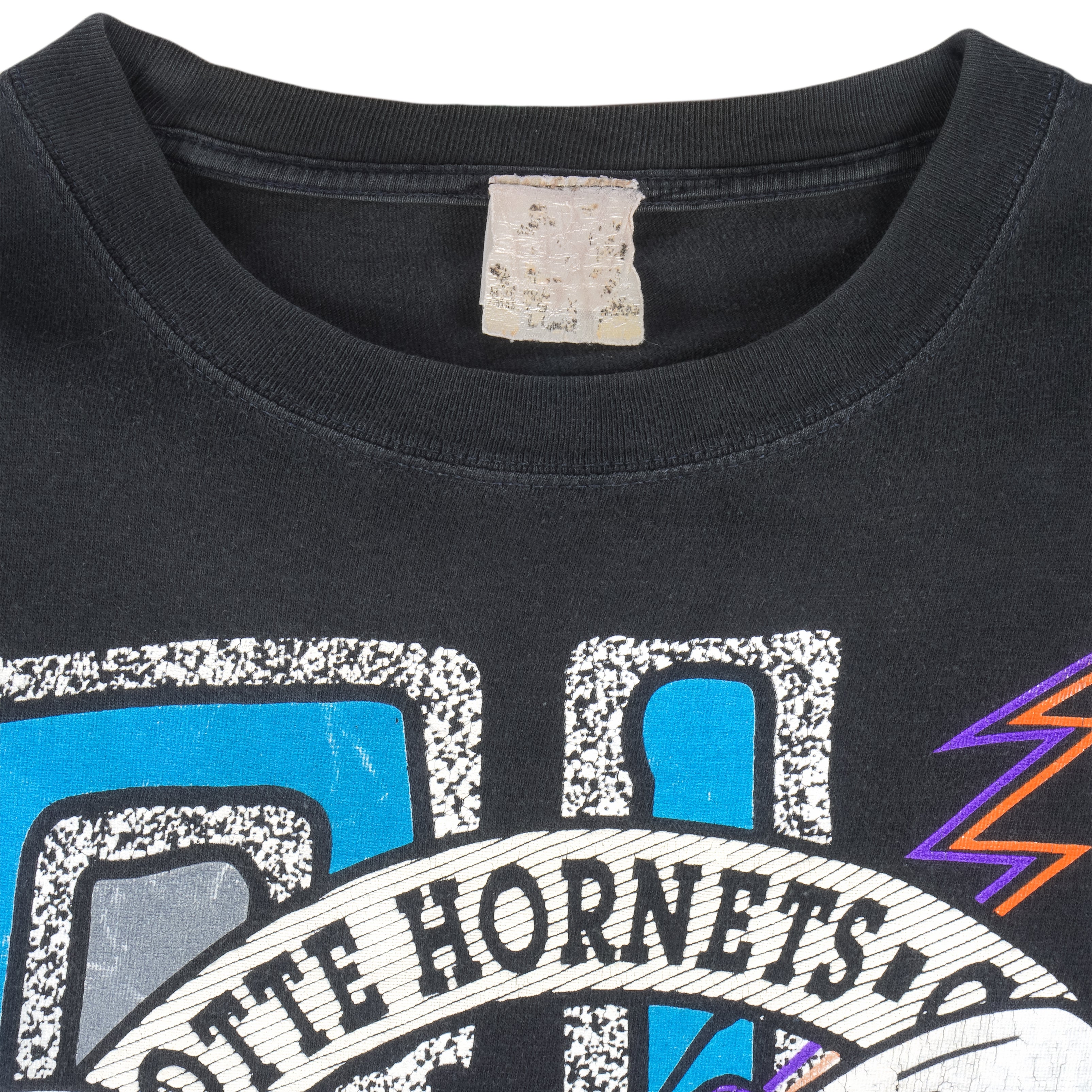 Vintage 90s NBA Charlotte Hornets Crewneck Sweatshirt Printed 