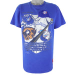 MLB (Nutmeg) - Toronto Blue Jays T-Shirt 1990s Medium Vintage Retro Baseball