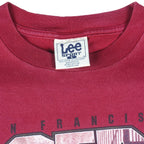 NFL (Lee) - San Francisco 49ers Helmet T-Shirt 1990s Large Vintage Retro Football