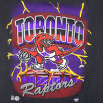 NBA (Ravens) - Toronto Raptors Single Stitch T-Shirt 1990s Large Vintage Retro Basketball