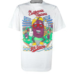 Vintage (Changes) - California Raisins All-Stars Baseball Grapevine T-Shirt 1990s  X-Large