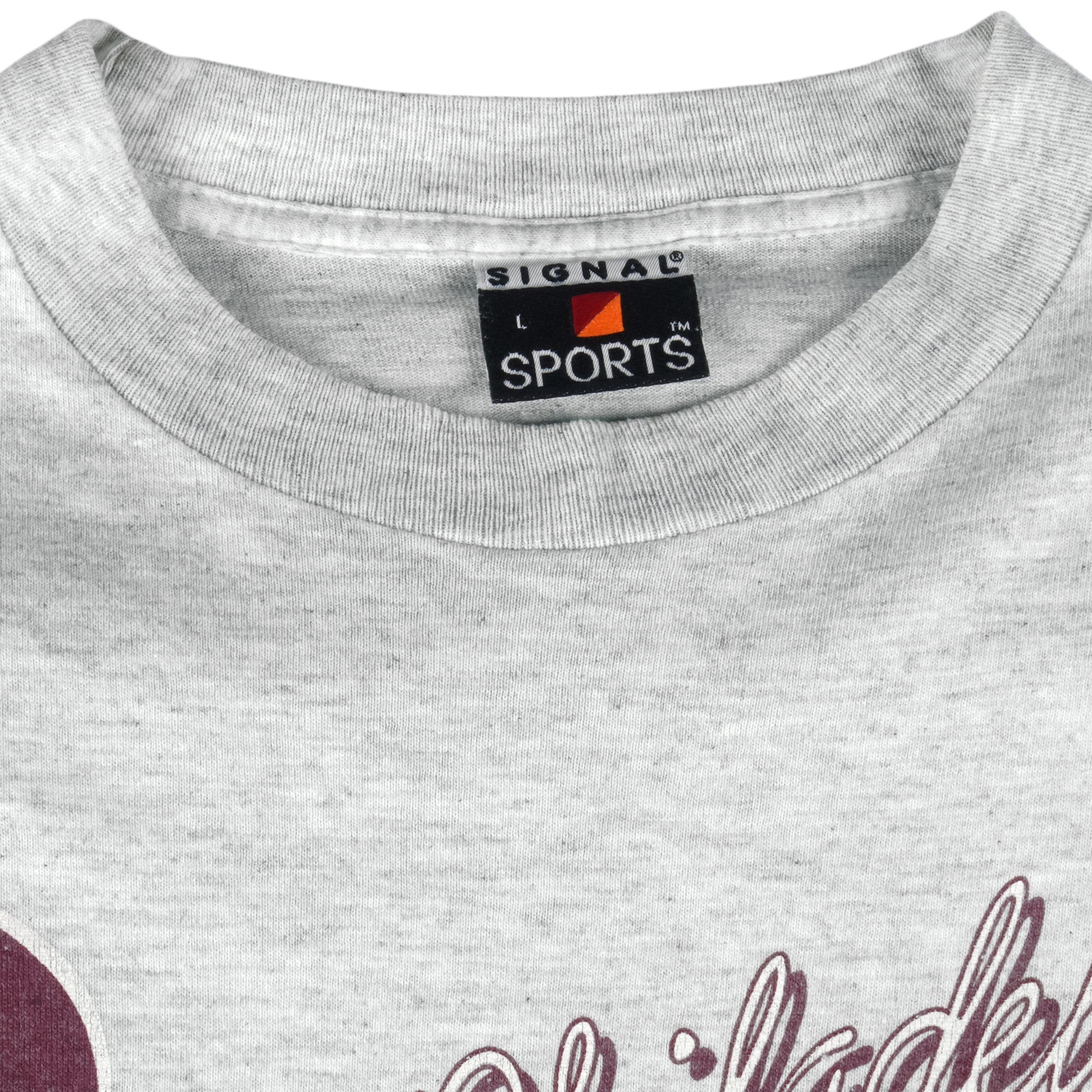 MLB (Signal Sports) - Philadelphia Phillies National League T-Shirt 1991 Large Vintage Retro Baseball