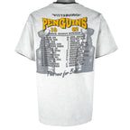 NHL - Pittsburgh Penguins Back To Back Champions T-Shirt 1992 Large Vintage Retro Hockey