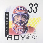NHL (Gildan) - Montreal Canadiens Patrick Roy 33 T-Shirt 1990s X-Large Vintage Retro Hockey