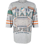 NFL (Long Gone) - Miami Dolphins 1973 World Champs T-Shirt 1992 X-Large