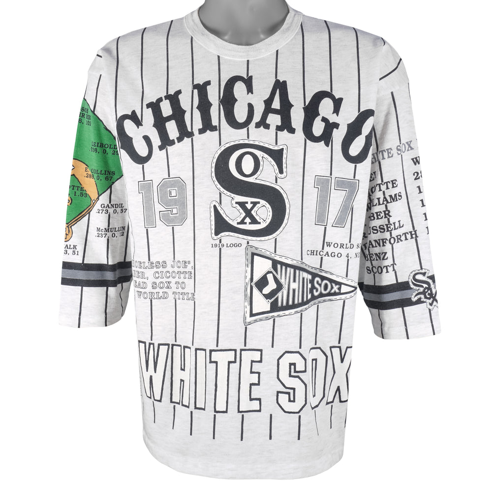 MLB (Long Gone) - Chicago White Sox 1917 World Series T-Shirt 1991 X-Large Vintage Retro Baseball